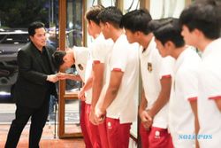 Erick Thohir Beri Motivasi Pemain Timnas Indonesia untuk Piala Dunia U-17 2023