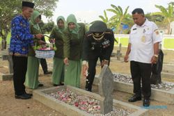 HUT TNI, Kodim Klaten Gelar Upacara Ziarah di TMP Ratna Bantala Sumberejo