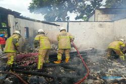 Rumah Lansia di Cawas Klaten Ludes Terbakar, Api Diduga dari Tungku Dapur