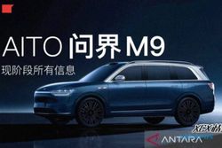 Huawei dan Seres Kenalkan Mobil Listrik Aito M9 di Guangzhou Auto Show