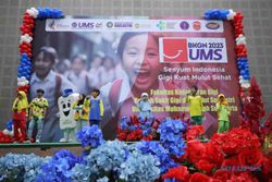 FKG UMS & RSGM Soelastri Ajak 4.000-an Murid SD Peringati Bulan Kesehatan Gigi
