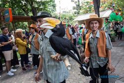 Karnaval Satwa Meriahkan HUT ke-70 Gembira Loka Zoo Yogyakarta