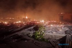 Kebakaran Hebat Hanguskan 13 Rumah di Suruh Semarang, Kerugian Capai Rp800 Juta