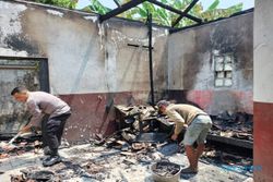Diduga Korsleting, 1 Rumah di Ceporan Gantiwarno Klaten Terbakar