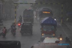 Waspada Bencana Hidrometeorologi Cuaca Ekstrem di Jateng hingga 10 Januari