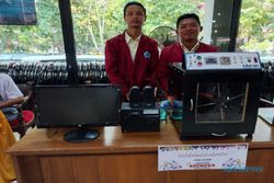 Mesin Karya Siswa SMK Leonardo Klaten Bikin Sepatu Basah Cepat Kering dan Wangi