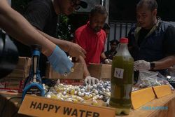 Bareskrim Polri Bongkar Pabrik Keripik Pisang Narkoba & Happy Water di Bantul