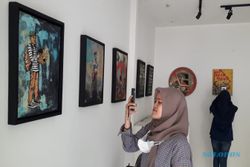 Mimpi & Kebebasan Anak ala Seniman Isrol di Pameran Kolektif Hysteria Semarang