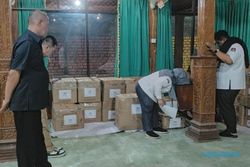 KPU Sukoharjo Masih Tunggu Kelengkapan Pengiriman Logistik Pemilu 2024