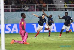 Selebrasi Timnas Prancis Usai Taklukkan Mali 2-1 di Semifinal Piala Dunia U-17