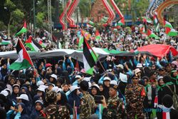Diikuti 10.000 Orang, Aksi Bela Palestina di Klaten Himpun Donasi Rp420-an Juta