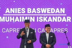 Gaya Santuy Anies-Cak Imin Pemanasan Jelang Debat Pertama Capres 2024