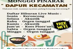 Free Wifi, di Kantor Kecamatan Colomadu Kini Ada Bazar Kuliner Plus Live Music