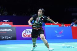 Hasil China Masters 2023: Gregoria ke 16 Besar Meski Telapak Kaki Perih