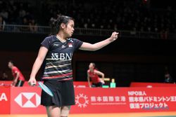 Hasil Perempat Final Kumamoto Masters Japan 2023, Gregoria Lolos ke Semifinal