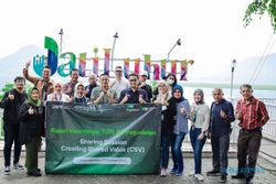 Pegadaian Gelar Gathering Bank Sampah di Kota Padang