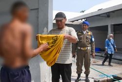 Meresahkan, Pengemis Memaksa Minta Rp5.000 di Surabaya Diringkus Petugas