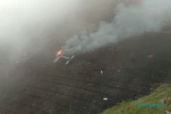Breaking News! TNI Sebut Pesawat Latih Super Tucano Jatuh di Gunung Bromo