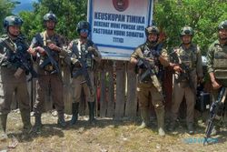 Jelang Purnatugas, Anggota Polda NTT Gugur dalam Baku Tembak dengan KKB Papua