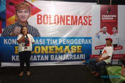 Relawan Bolone Mase Banjarsari Siap Menangkan Prabowo-Gibran 1 Putaran