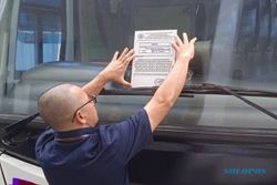 KPP Temanggung Lakukan Penyitaan Bus Penunggak Pajak