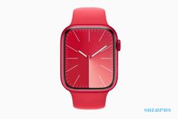 Apple Kenalkan Watch Seri 9 Warna Merah Dukung Program Penanganan HIV/AIDS