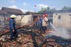 Dua Rumah Warga di Ngrampal Sragen Hangus Terbakar, Begini Kondisinya