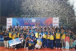 Tekuk TNI AU, Tim Putri Petrokimia Gresik Juara Livoli Divisi Utama 2023