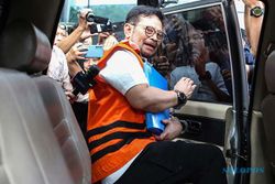 KPK Perpanjang Masa Penahanan Eks Mentan Syahrul Yasin Limpo Selama 30 Hari