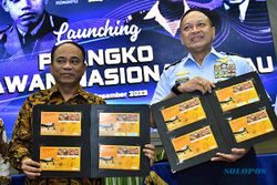 TNI AU, Kemenkominfo dan PT Pos Luncurkan Prangko 4 Pahlawan Nasional