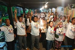 Simpatisan Jokowi Asal Jebres Solo Deklarasi Dukung Prabowo-Gibran