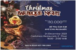 Malam Natal, Aston Solo Hotel Tawarkan Promo Spesial Christmas Barbeque Night