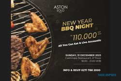 Sambut Pergantian Tahun dengan All You Can Eat BBQ di Aston Solo Hotel 