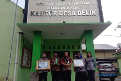 Hebat! Desa Delik Tuntang Semarang Raih Penghargaan 10 Desa Cantik dari BPS