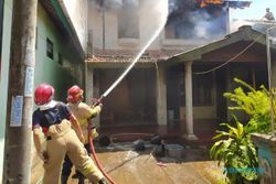 Gegara Remaja Merokok, Rumah di Kawasan Padat Penduduk Teras Boyolali Terbakar