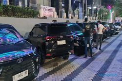 Polisi Buru Pelaku Perusakan Mobil Dinas KPU Semarang di Gedung Pandanaran