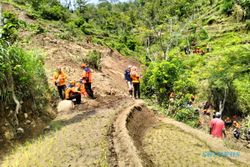 Korban Longsor Kismantoro Wonogiri Belum Ditemukan, Ratusan Orang Ikut Mencari