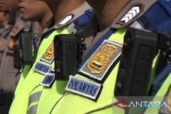 Polisi Surabaya Dilengkapi Bodycam Canggih saat Bertugas di Lapangan