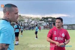 Radja Nainggolan Latihan Perdana di Makassar, Siap Hadapi PSM
