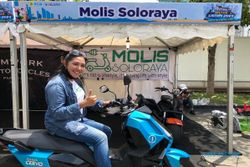 Cerita Pengguna Motor Listrik di Solo Tak Perlu Ganti Oli, Sehari Cukup Rp1.500