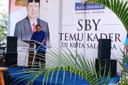 Di Salatiga, SBY Minta Kader Sabar Rumiyin Soal Calon Gubernur Jateng 2024