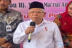 Kunjungi Semarang, Ma'ruf Amin Ingatkan Jangan Ada Wapres Rasa Presiden