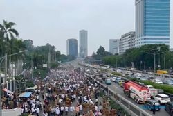 Demo di Depan Gedung MPR/DPR, Massa Apdesi Blokade Tol Dalam Kota Jakarta