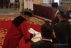 Tok! Arsul Sani Resmi Dilantik Jokowi Jadi Hakim Mahkamah Konstitusi