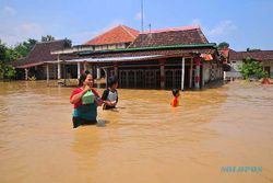 Ratusan Rumah di Grobogan Terendam Banjir Dampak Sungai Tuntang Meluap
