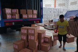 Sortir dan Pelipatan Surat Suara Pemilu di Karanganyar Rampung 