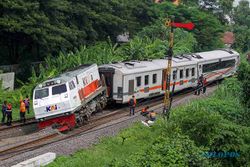 Kronologi Kereta Anjlok di Tanggulangin Sidoarjo, Jalur Kini Bisa Dilewati