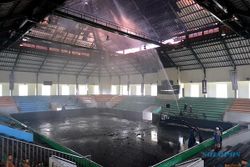 GOR Markas Tim Bali United Basketball Kebakaran saat Pemain Latihan