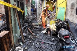 Kebakaran Hanguskan Rumah di Tamansari Jakbar, 100 Warga Terdampak