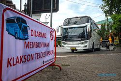 Ganggu Keselamatan Lalu Lintas, Dishub Solo Larang Bus Bunyikan Klakson Telolet